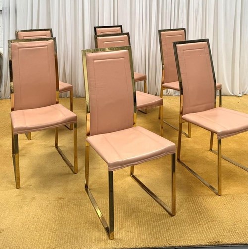 Set Of 7 1970’S Dining Chairs