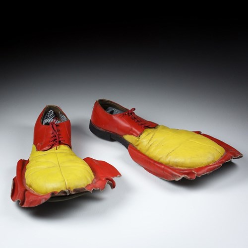 Authentic Leather Clown Shoes