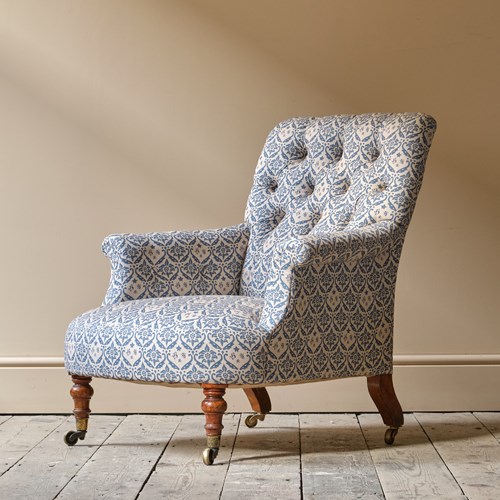 Mid 19Th Century Howard & Sons Armchair