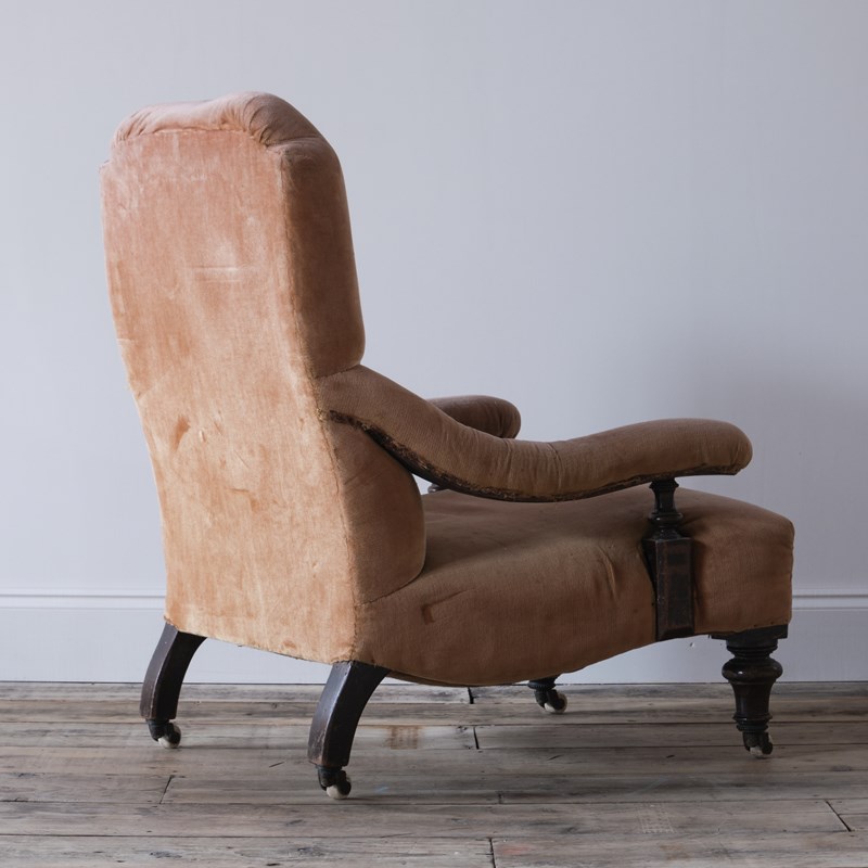 Petite 19Th Century Open Armchair-desired-effect-antiques-19th-century-petite-open-armchair-in-velvet-5-main-638372227939578173.jpg