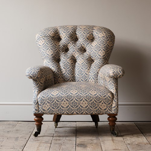 Mid 19Th Century Howard & Sons Armchair C1850