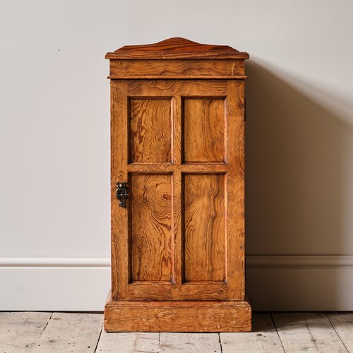 19Th Century Gothic Revival Oregon Pine Pot Cupboard