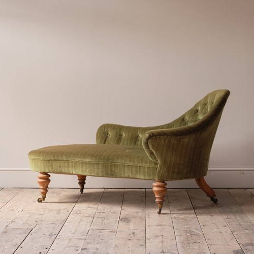 Early Victorian Country House Chaise Lounge