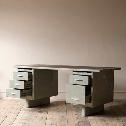 Mid 20Th Century Industrial Desk