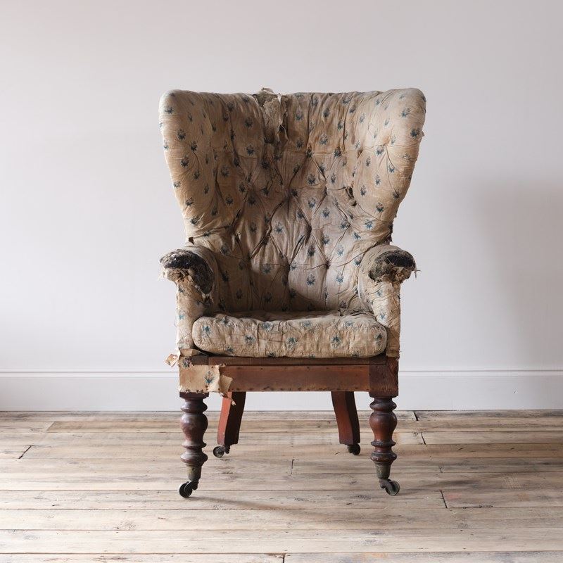An Early 19Th Century Barrel Back Armchair-desired-effect-antiques-early-19th-century-barrel-back-armchair-in-ticking-2-1-main-638366983677813083.jpg