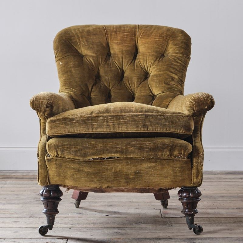 Early 19Th Century Country House Armchair-desired-effect-antiques-holland-and-sons-style-armchair-gold-velvet-1-main-638432744828096714.jpg