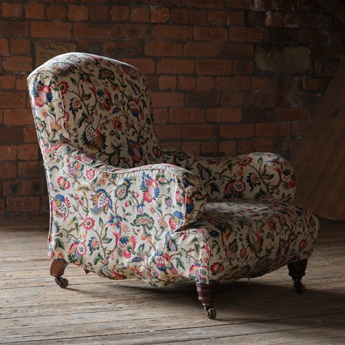 19Th Century Howard Style Country House Armchair