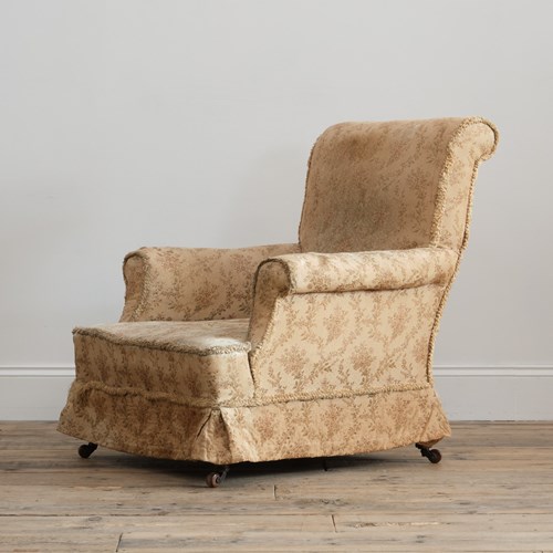 19Th Century Howard Style Country House Armchair