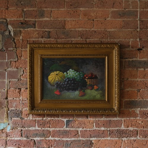 Early 20Th Century Still Life Oil On Canvas