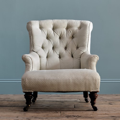 19Th Century Howard Style Armchair