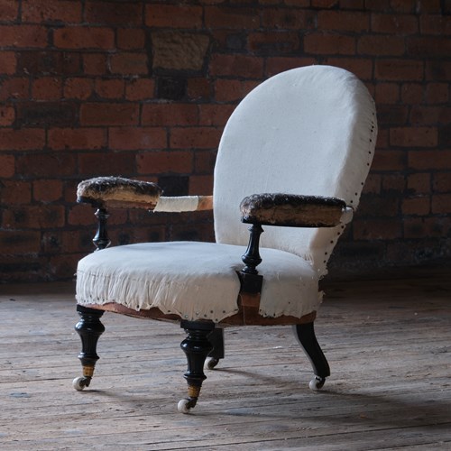 19Th Century Open Armchair