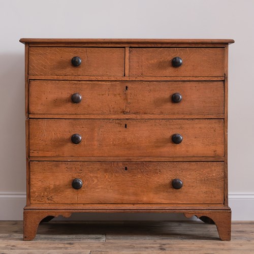 19Th Century Oak Chest Of Drawers