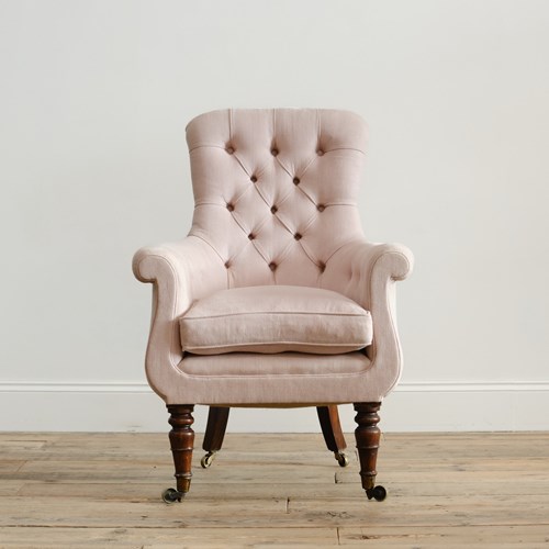 Antique Early 19Th Century Regency Armchair