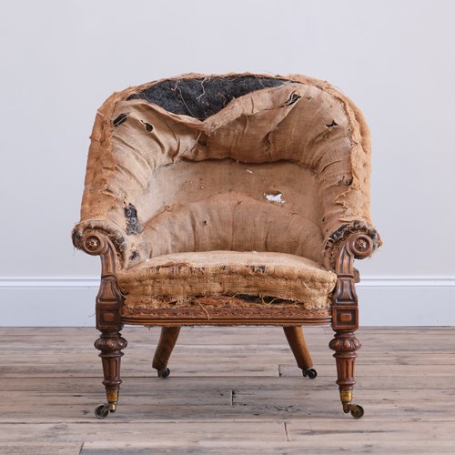 Mid 19Th Century Tub Armchair