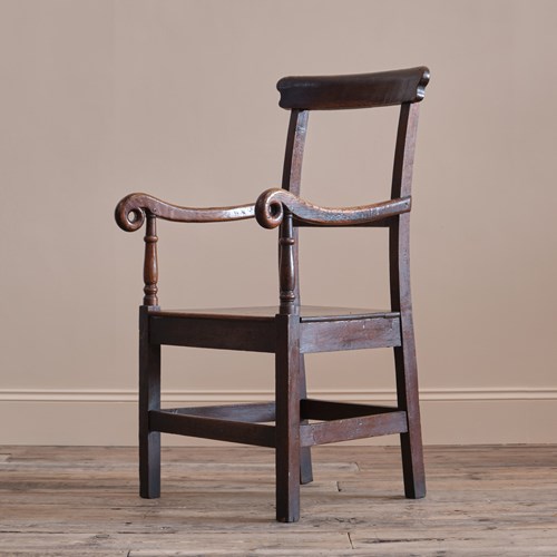 Georgian Elm Welsh Armchair C1800