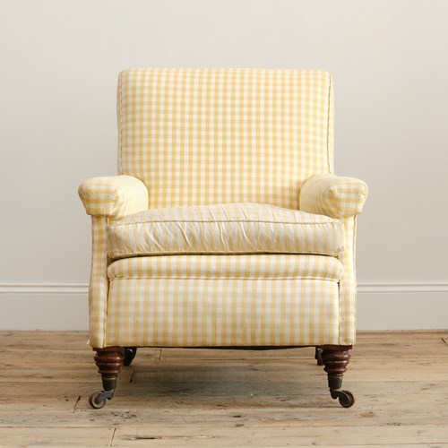 19Th Century Howard Style 'Willoughby' Armchair