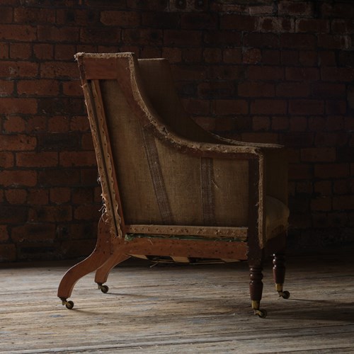 Antique Georgian Country House Armchair