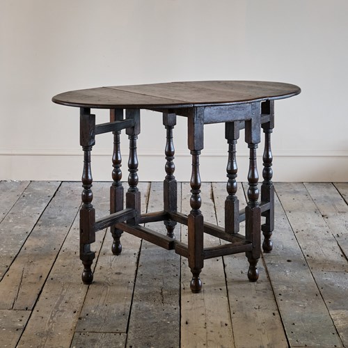 Small Oak Gateleg Table