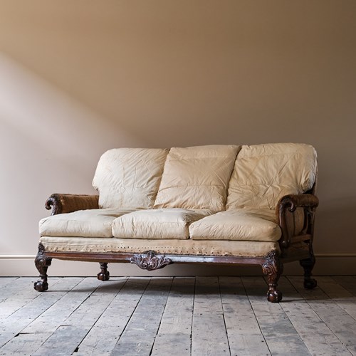 Early 20Th Century Country House Sofa