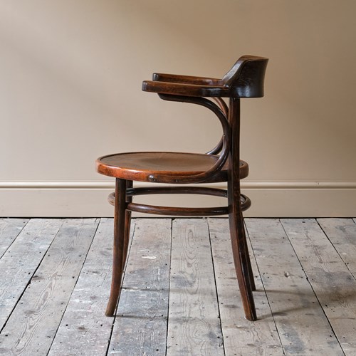 Early 20Th Century Grotto Style Carver Chair