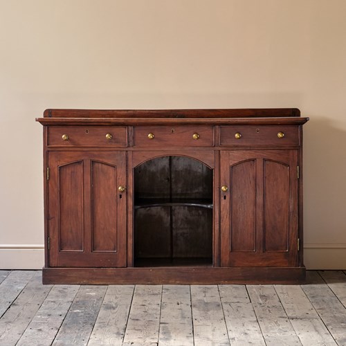 19Th Century Teak Anglesey Dog Kennel Sideboard