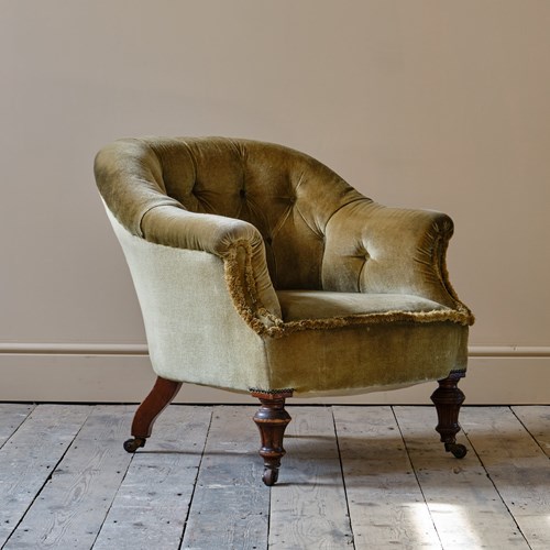 19Th Century Tub Back Armchair