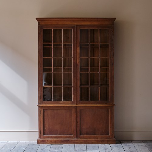 Cotswold School Glazed Oak Bookcase