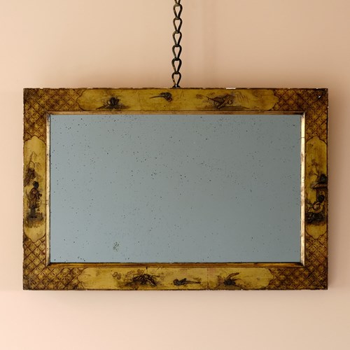 19Th Century Gilt Chinoiserie Mirror