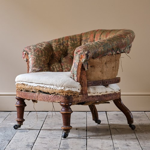 19Th Century Tub Back Armchair