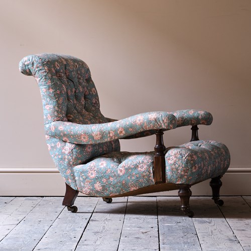 19Th Century Holland & Sons Open Armchair