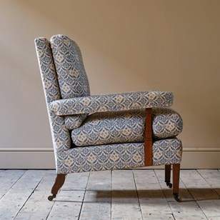 Howard And Sons Open Armchair C1900...