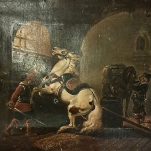 18th Century oil on canvas 