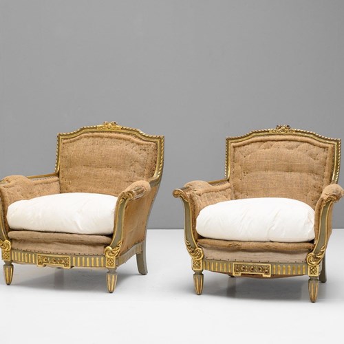 Pair Of French Armchairs