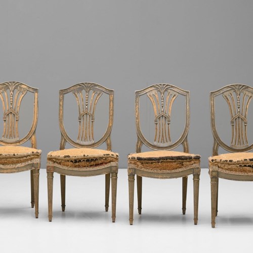 Set Of Four Dining Chairs