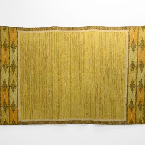 Mid-Century Swedish Kilim By IS