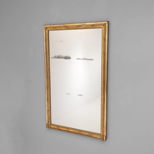 Reeded Overmantlel Mirror
