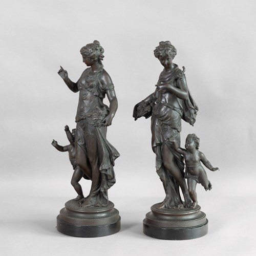 Pair Of Spelters