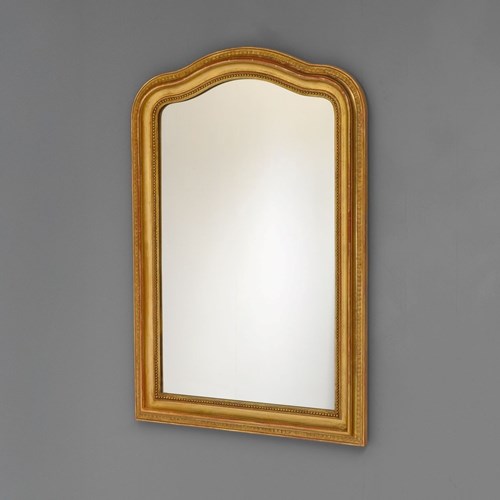Arched Top Gilded Mirror