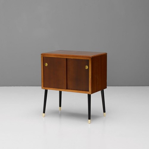 Mid-Century Record Cabinet