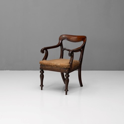 Mahogany Armchair