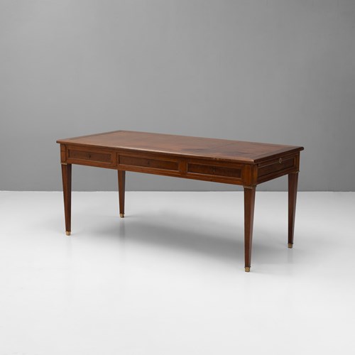 Leather Top Writing Table