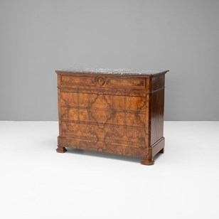 Vintage and antique chest of drawers and bedside tables