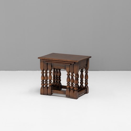 Nest Of Oak Tables