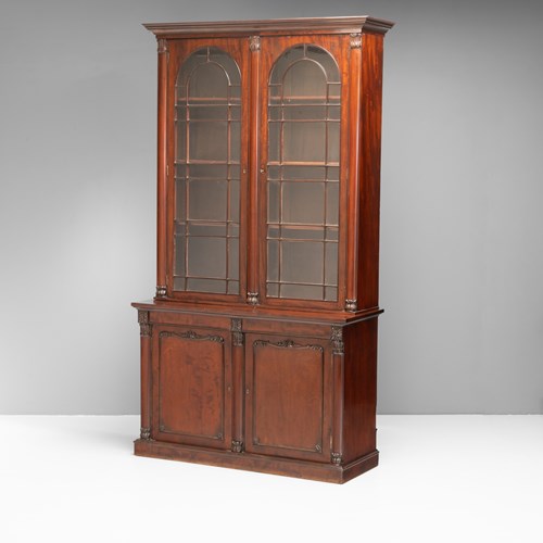 Large Mahogany Bookcase