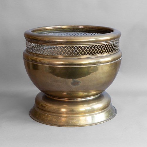 Brass Jardinaire