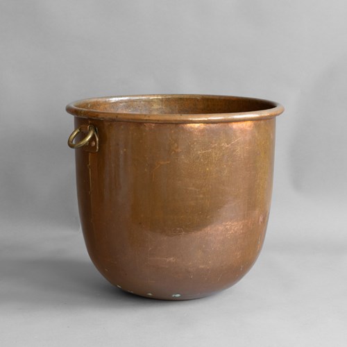 Large Copper Cauldron