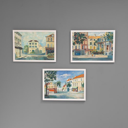 Set Of Three Paintings 