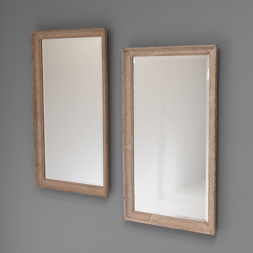 Pair Of Picture Frame Mirrors