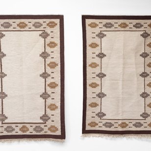 Near Pair Of Mid-Century Kilims