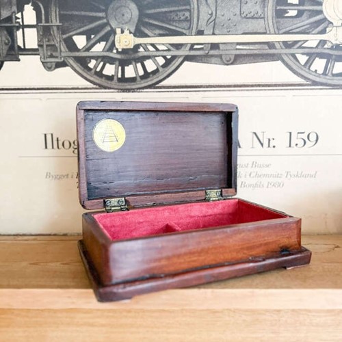 Trinket Wooden Box | Rhodesian railways sleeper